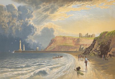 Whitby Abbey, ca. 1880, 1897 door Alexander Francis Lydon