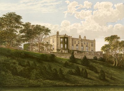 Workington Hall door Alexander Francis Lydon