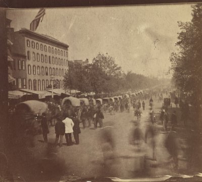 [Grote legerparade, Washington, D.C.], mei 1865 door Alexander Gardner