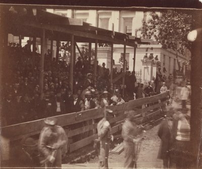 [Grote Legerparade, Washington] door Alexander Gardner