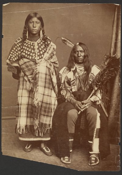 [Ongeïdentificeerd Amerikaans echtpaar]. door Alexander Gardner