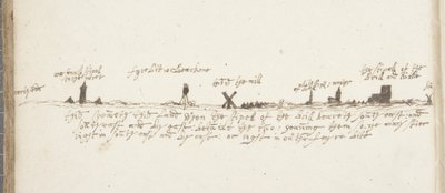 Journal van Alexander Gillespie, detail, 1663 door Alexander Gillespie