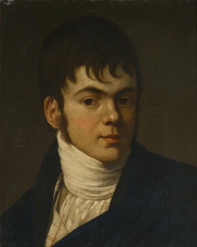 Portret van Alexander Khristoforovich Vostokov 1781-1864, 1803-1804 door Alexander Grigoryevich Varnek