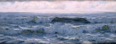 Les Vagues, ca. 1884 door Alexander Harrison