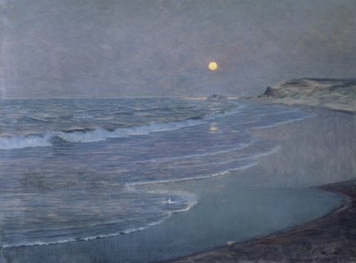 Zeegezicht, ca. 1892-93 door Alexander Harrison
