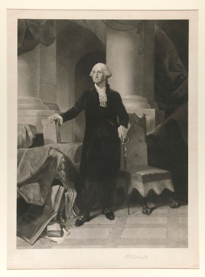 George Washington door Alexander Hay Ritchie