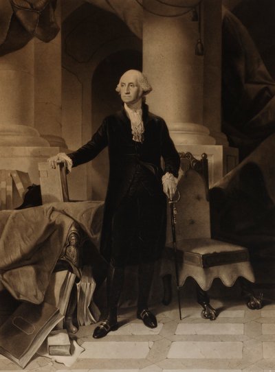 George Washington door Alexander Hay Ritchie