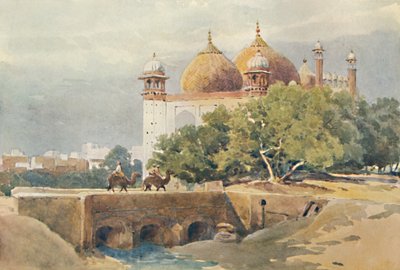 De Jumma Musjid, Agra, c1880 1905 door Alexander Henry Hallam Murray