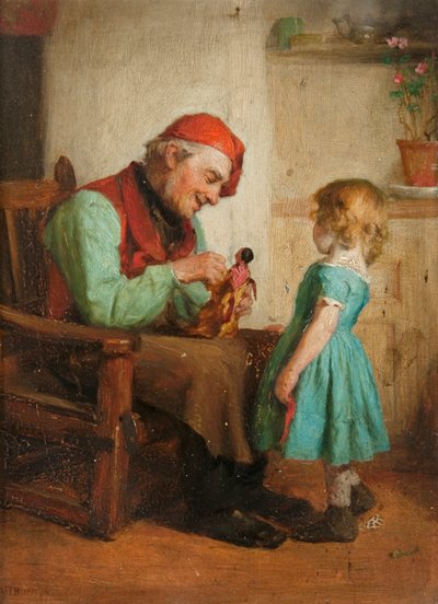 De pop repareren door Alexander Hohenlohe Burr
