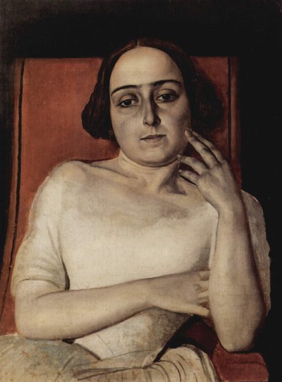 Portret van Vittoria Marini door Alexander Ivanov