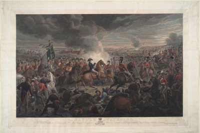 De Slag bij Waterloo door Alexander Ivanovich Sauerweid