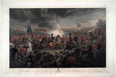 De slag bij Waterloo door Alexander Ivanovich Sauerweid