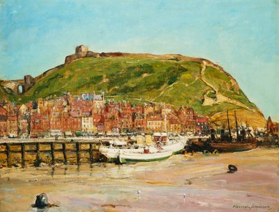 Kasteel van Scarborough door Alexander Jamieson