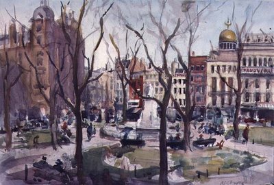 Leicester Square door Alexander Joshua Caleb Bryce