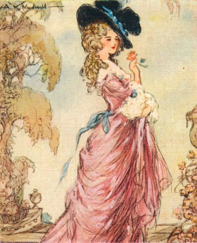 Georgiana, Hertogin van Devonshire, 1937 door Alexander K. MacDonald