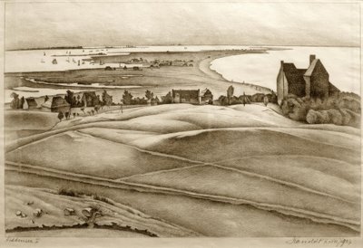 Hiddensee I door Alexander Kanoldt