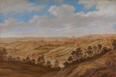 Richmond Castle, Yorkshire door Alexander Keirincx