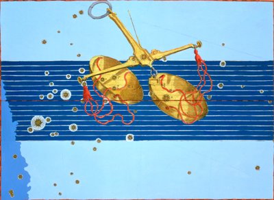 Constellatie van Weegschaal, 1603 door Alexander Mair