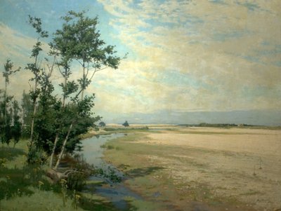 Findhorn Achterwater, Moray Firth, Schotland, 1886 door Alexander Mann