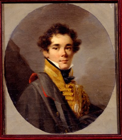 Portret van graaf Vasily Olsufyev (1796-1858) door Alexander Molinari