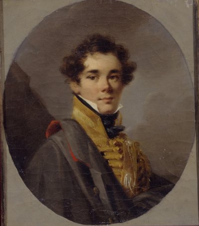 Portret van Graaf Vasily Olsufyev 1796-1858, 1813 door Alexander Molinari