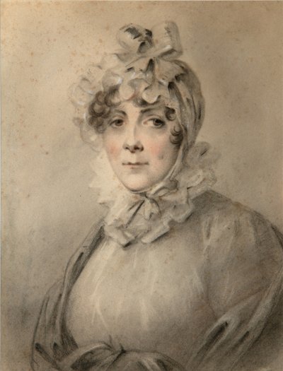 Portret van Gravin Anastasia Nikolaevna Shcherbatova -1810, née Dolgorukova door Alexander Molinari