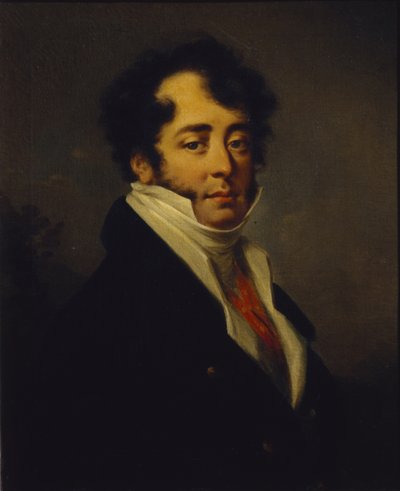 Portret van Prins George Alexeyevich Golitsyn, eerste kwart van de 19e eeuw door Alexander Molinari