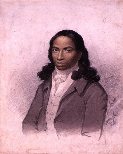 Portret van Alexander Dherma Rama door Alexander Mosses