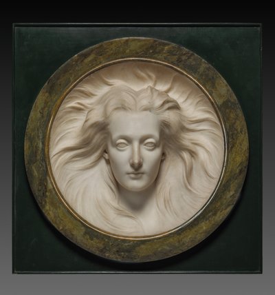 Mary, Lady Molyneux, 1868 door Alexander Munro