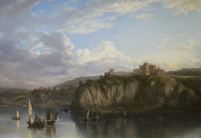 Culzean Kasteel vanaf de Zee, ca. 1816 door Alexander Nasmyth