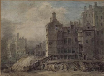 Huis van de Hertog van Argyll, Edinburgh door Alexander Nasmyth