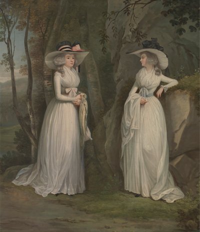 Eleanor en Margaret Ross door Alexander Nasmyth