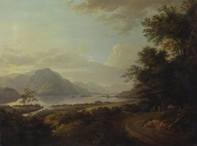 Loch Awe, Argyllshire, ca. 1785 door Alexander Nasmyth