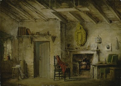 Het huisje van de decanen, decorontwerp voor 