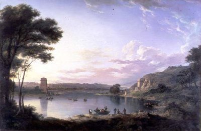 De Union Bridge bij Berwick on Tweed, c.1819 door Alexander Nasmyth