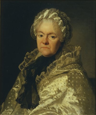 Portret van Gravin Ekaterina Andreyevna Chernysheva, geboren Ushakova 1715-1779, 1776 door Alexander Roslin