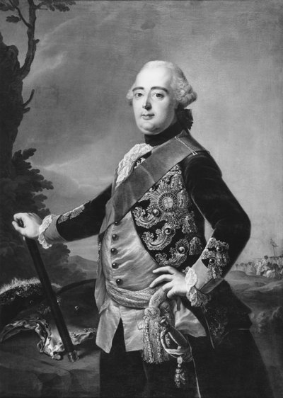 Keurvorst Frederik II van Hessen-Kassel, ca. 1785 door Alexander Roslin