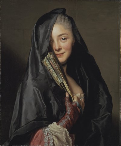 De dame met de sluier door Alexander Roslin