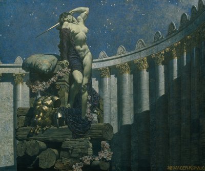 Dido op de brandstapel, 1935 door Alexander Rothaug