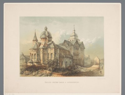 Onze Lieve Vrouwe Munsterkerk te Roermond door Alexander Schaepkens