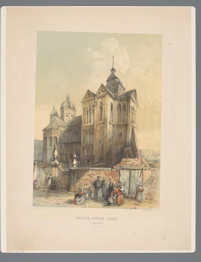 Onze Lieve Vrouwe Munsterkerk te Roermond door Alexander Schaepkens
