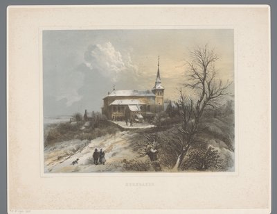 Sint-Lambertuskerk te Kerkrade door Alexander Schaepkens