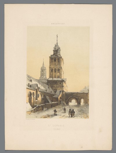 Sint-Servaasbasiliek te Maastricht door Alexander Schaepkens