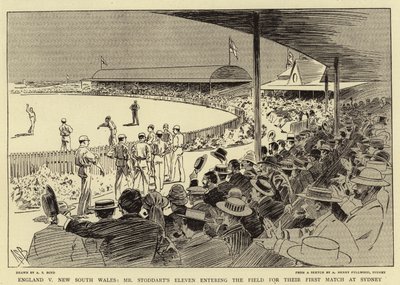 Engeland tegen New South Wales; Mr Stoddart