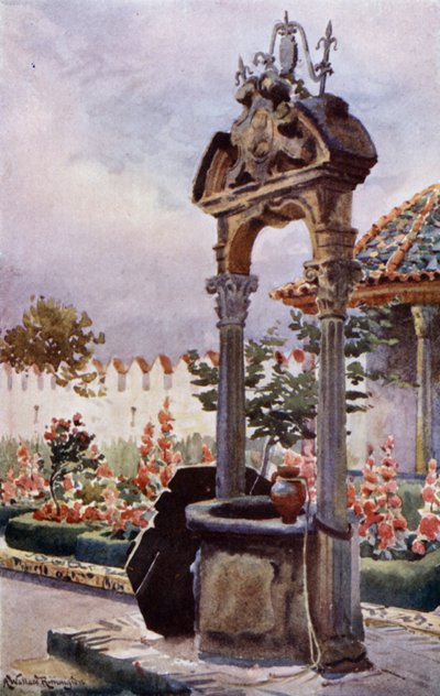 In een Tuin van Andalusië door Alexander Wallace Rimington