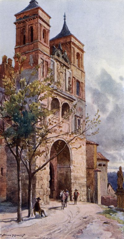 Puerta Del Cambron, Toledo door Alexander Wallace Rimington