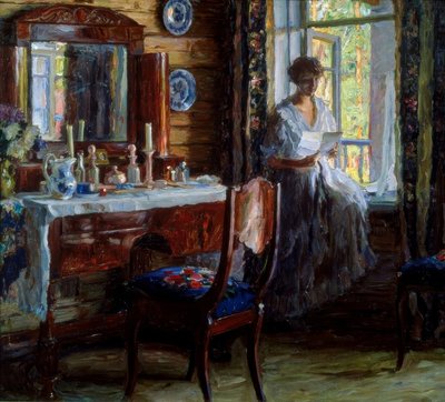 Interieur door Alexander Wiktorowitsch Morawow