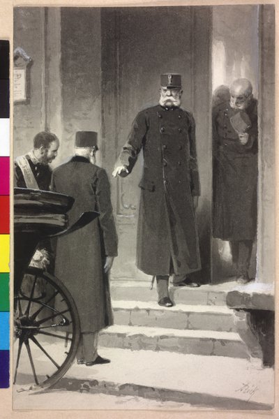 Keizer van Oostenrijk Franz Joseph I door Alexander Zick