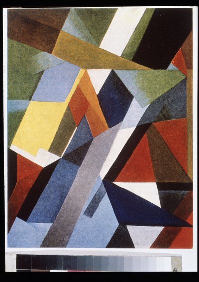 Kleur ritme, 1921 door Alexandra Alexandrowna Exter