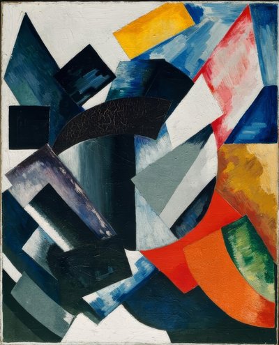 Abstracte compositie door Alexandra Alexandrowna Exter